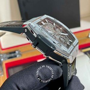 Đồng hồ Hublot Fake 1:1 Spirit Of Big Bang 601.NX.0173.LR.1104 Diamond - Ảnh 10