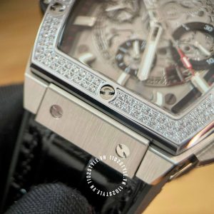 Đồng hồ Hublot Fake 1:1 Spirit Of Big Bang 601.NX.0173.LR.1104 Diamond - Ảnh 11