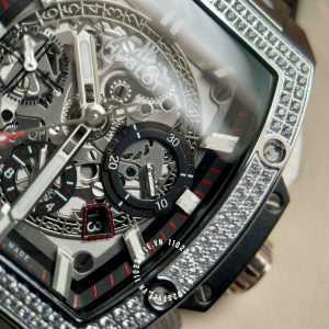 Đồng hồ Hublot Fake 1:1 Spirit Of Big Bang 601.NX.0173.LR.1104 Diamond - Ảnh 12