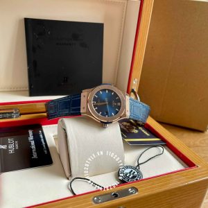 Đồng hồ Hublot Fusion siêu cấp 542.OX.7180.LR Blue Sunray - Hình ảnh 7