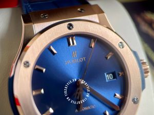 Đồng hồ Hublot Fusion siêu cấp 542.OX.7180.LR Blue Sunray - Hình ảnh 14