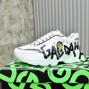 Sneaker Dolce & Gabbana trắng phối hoạ tiết nhiều màu hàng hiệu - Ảnh 8
