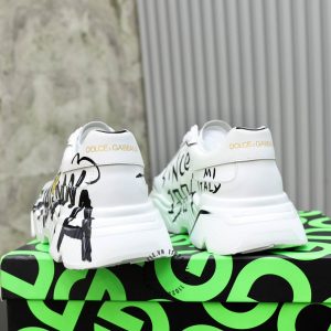 Sneaker Dolce & Gabbana trắng phối hoạ tiết nhiều màu hàng hiệu - Ảnh 7