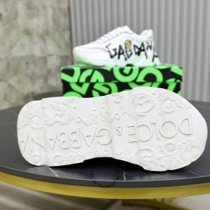 Sneaker Dolce & Gabbana trắng phối hoạ tiết nhiều màu hàng hiệu - Ảnh 9