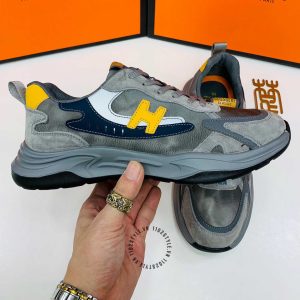 Giày thể thao Hermes da xịn phiên bản replica 1:1 - Hình ảnh 9