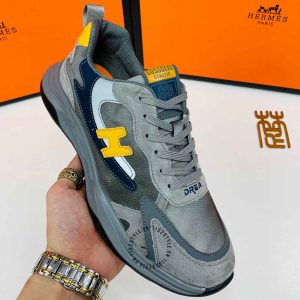 Giày thể thao Hermes da xịn phiên bản replica 1:1 - Hình ảnh 5