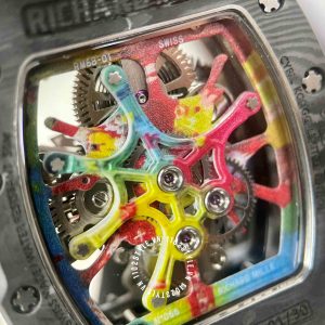 Đồng hồ Richard Mille 1 1 RM 68-01 Tourbillon Cyril Kongo Carbon - Ảnh 16