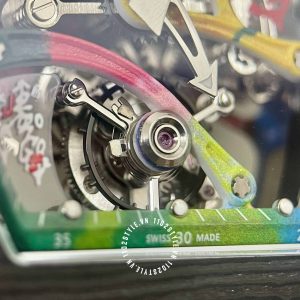 Đồng hồ Richard Mille 1 1 RM 68-01 Tourbillon Cyril Kongo Carbon - Ảnh 17