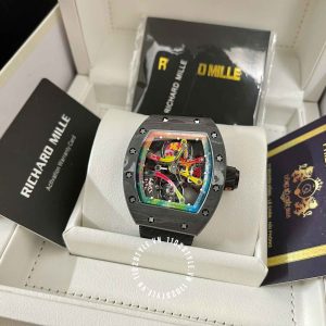 Đồng hồ Richard Mille 1 1 RM 68-01 Tourbillon Cyril Kongo Carbon - Ảnh 4