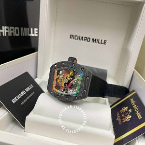 Đồng hồ Richard Mille 1 1 RM 68-01 Tourbillon Cyril Kongo Carbon - Ảnh 6