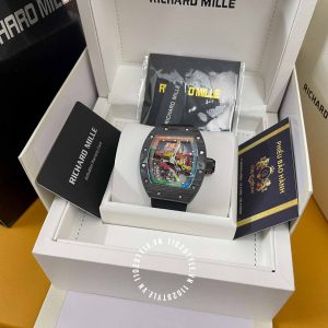 Đồng hồ Richard Mille 1 1 RM 68-01 Tourbillon Cyril Kongo Carbon - Ảnh 3