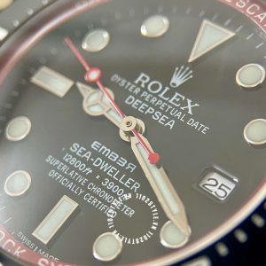 Đồng hồ Rolex Sea-Dweller DeepSea Black Ceramic Replica 1:1 - Hình ảnh 12