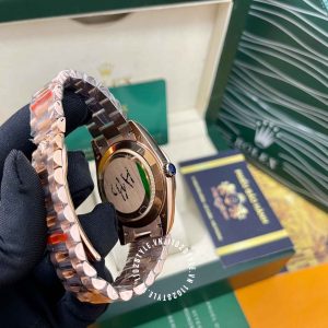 Đồng hồ Rolex Rep 1 1 Day-Date 228345RBR-0006 Chocolate - Ảnh 12