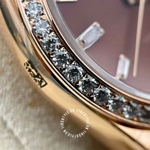 Đồng hồ Rolex Rep 1 1 Day-Date 228345RBR-0006 Chocolate - Ảnh 23