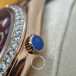 Đồng hồ Rolex Rep 1 1 Day-Date 228345RBR-0006 Chocolate - Ảnh 15