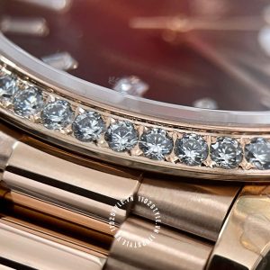 Đồng hồ Rolex Rep 1 1 Day-Date 228345RBR-0006 Chocolate - Ảnh 20