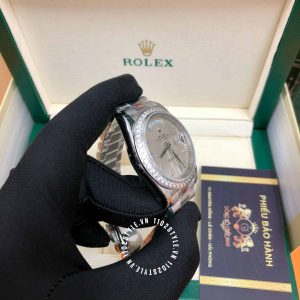 Đồng hồ Rolex 1.1 Day-Date M128238 Diamond White Dial - Ảnh 7