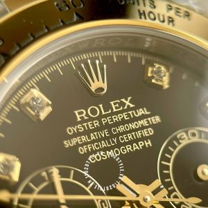 Đồng hồ Rolex Rep 1 1 Cosmograph Daytona 116523 mặt số đen - Ảnh 17