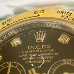 Đồng hồ Rolex Rep 1 1 Cosmograph Daytona 116523 mặt số đen - Ảnh 18
