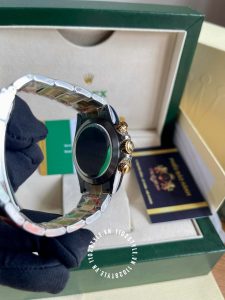 Đồng hồ Rolex Rep 1 1 Cosmograph Daytona 116523 mặt số đen - Ảnh 9