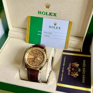Đồng hồ Rolex giá tốt Datejust 16233 Computer Dial Gold 18K - Ảnh 2