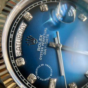 Đồng hồ Rolex Rep 1:1 Day-Date 128239 Blue Graduated - Ảnh 14