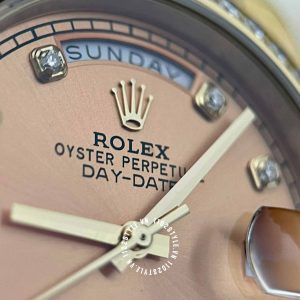 Đồng hồ Rolex máy ETA 2836 128348RBR DayDate bọc vàng 75% - Ảnh 19