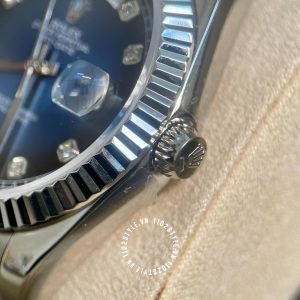 Đồng hồ Rolex Rep 1:1 Day-Date 128239 Blue Graduated - Ảnh 15