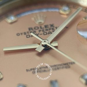 Đồng hồ Rolex máy ETA 2836 128348RBR DayDate bọc vàng 75% - Ảnh 21