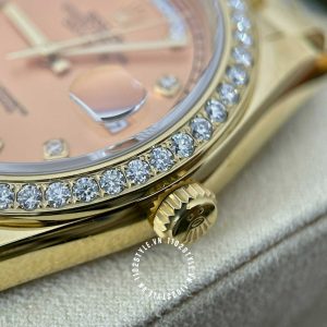 Đồng hồ Rolex máy ETA 2836 128348RBR DayDate bọc vàng 75% - Ảnh 23
