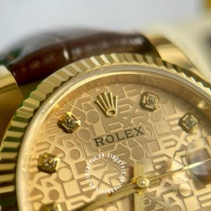 Đồng hồ Rolex giá tốt Datejust 16233 Computer Dial Gold 18K - Ảnh 8