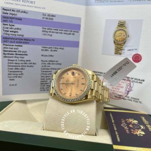 Rolex máy ETA 2836 128348RBR sở hữu các chi tiết ấn tượng