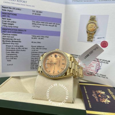 Rolex máy ETA 2836 128348RBR sở hữu các chi tiết ấn tượng