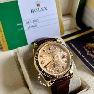 Đồng hồ Rolex giá tốt Datejust 16233 Computer Dial Gold 18K - Ảnh 3