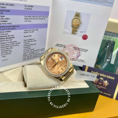 Rolex máy ETA 2836 128348RBR sở hữu các chi tiết ấn tượng