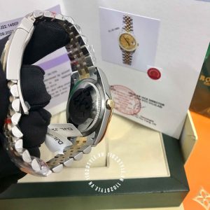 Đồng hồ Rolex giá tốt Datejust 36 126233 Palm Dial Replica 1:1 - Ảnh 7