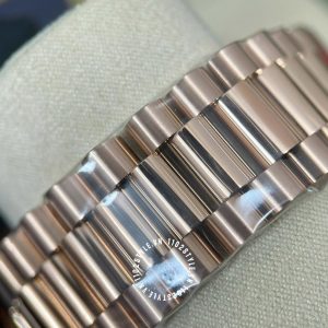 Đồng hồ Rolex giá tốt Day-Date mặt xanh Green 40mm cao cấp - Ảnh 20