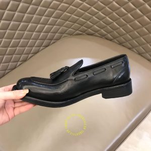Giày fake loại 1 Loafer Dior nam da mềm màu đen giá ưu đãi - Hình ảnh 8