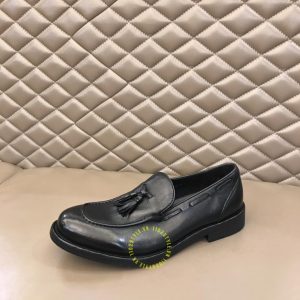 Giày fake loại 1 Loafer Dior nam da mềm màu đen giá ưu đãi - Hình ảnh 5