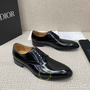 Giày hàng hiệu Dior nam da xịn màu đen giá ưu đãi nhất - Ảnh 2