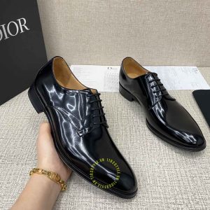 Giày hàng hiệu Dior nam da xịn màu đen giá ưu đãi nhất - Ảnh 3