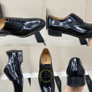 Giày hàng hiệu Dior nam da xịn màu đen giá ưu đãi nhất - Ảnh 9