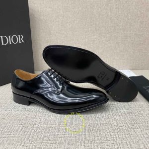 Giày hàng hiệu Dior nam da xịn màu đen giá ưu đãi nhất - Ảnh 5