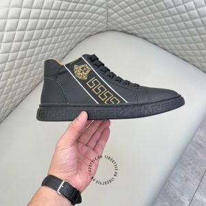 Sneaker Boot Versace nam màu đen hàng hiệu giá tốt - Ảnh 6