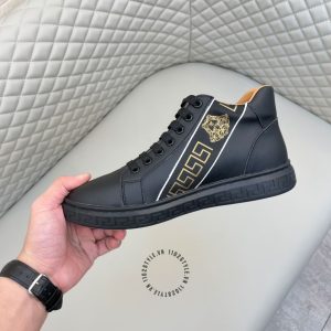 Sneaker Boot Versace nam màu đen hàng hiệu giá tốt - Ảnh 5