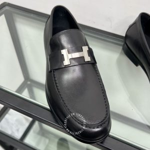 Giày Loafer Hermes nam logo chữ H phiên bản cao cấp hàng hiệu - Hình ảnh 6