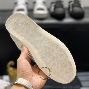 Giày nam Dolce & Gabbana màu trắng logo nổi replica 1:1 - Ảnh 8