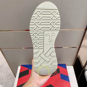 Giày replica Versace Sneaker Flyknit phối màu họa tiết nổi bật - Ảnh 8