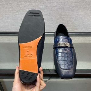 Giày Loafer Hermes nam phiên bản replica 1:1 - Hình ảnh 9
