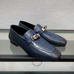 Giày Loafer Hermes nam phiên bản replica 1:1 - Hình ảnh 2
